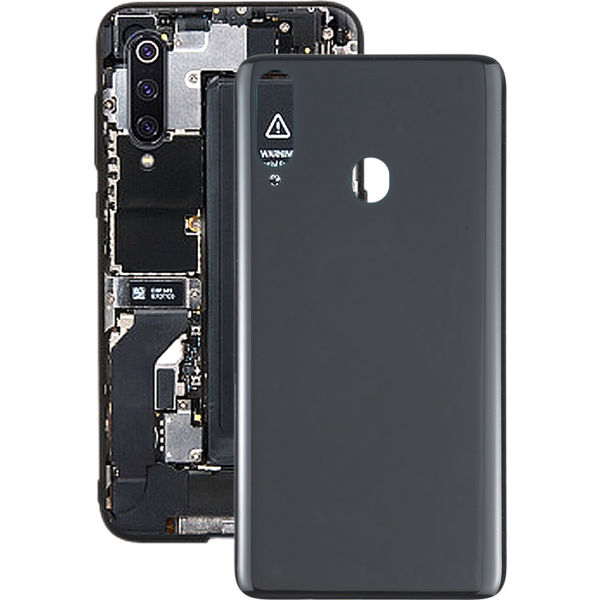 Samsung Galaxy A20s · For Samsung Galaxy A20s Battery Back Cover (Black)