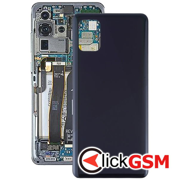 Piesa Capac Spate Negru Samsung Galaxy A31 4at5