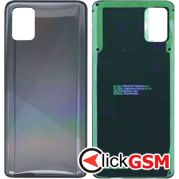 Piesa Piesa Capac Spate Negru Samsung Galaxy A51 459i