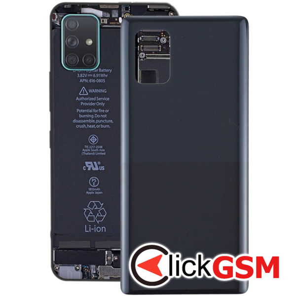 Piesa Capac Spate Negru Samsung Galaxy A51 5g 4atr