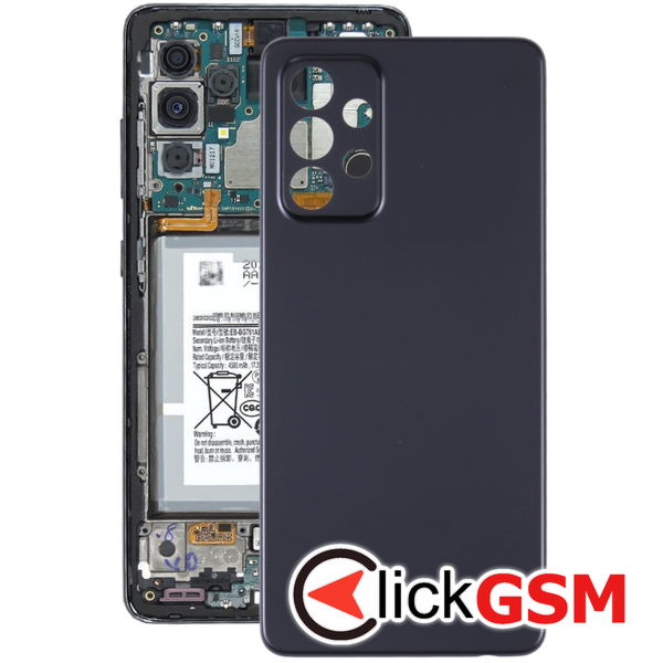 Piesa Capac Spate Negru Samsung Galaxy A52 5g 4b1y