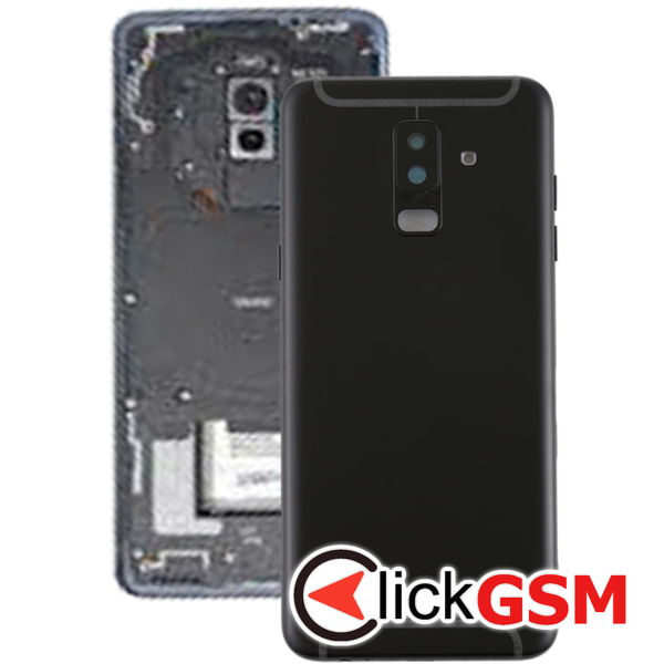 Piesa Capac Spate Negru Samsung Galaxy A6 Plus 2018 4avj