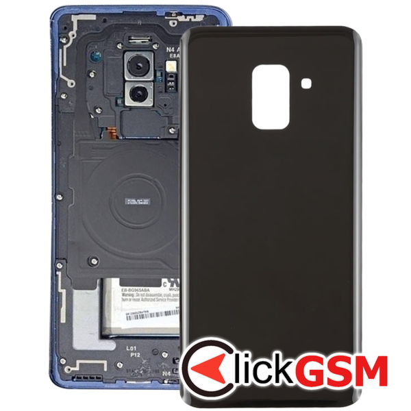 Piesa Capac Spate Negru Samsung Galaxy A8 2018 4awh