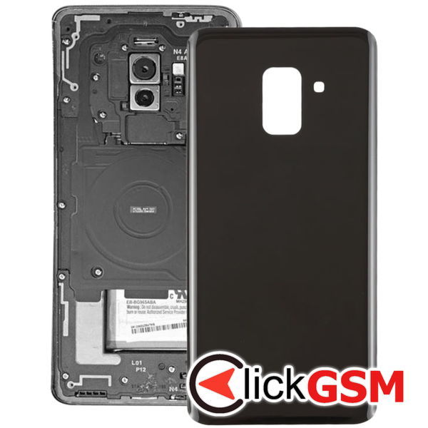 Piesa Capac Spate Negru Samsung Galaxy A8.plus 4aqp