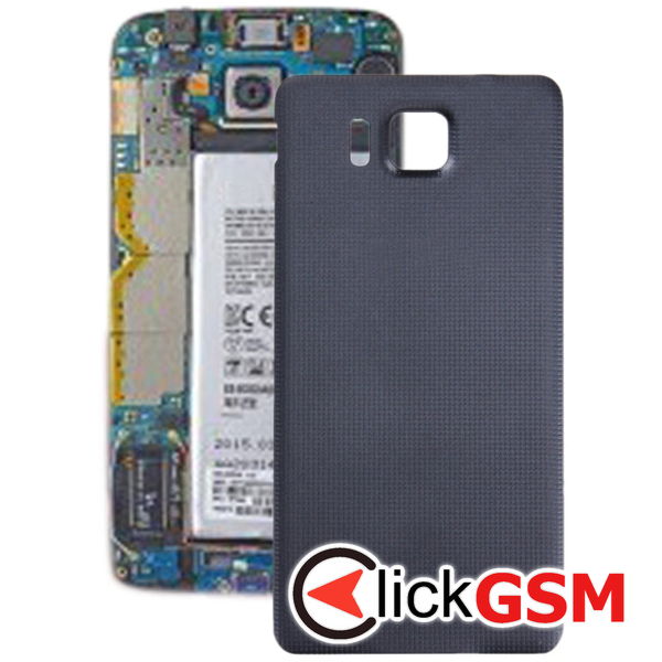 Piesa Capac Spate Negru Samsung Galaxy Alpha 4b3k