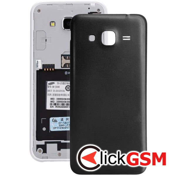 Piesa Capac Spate Negru Samsung Galaxy J3 2016 4ai0