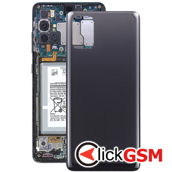 Piesa Capac Spate Negru Samsung Galaxy M31s 4aus