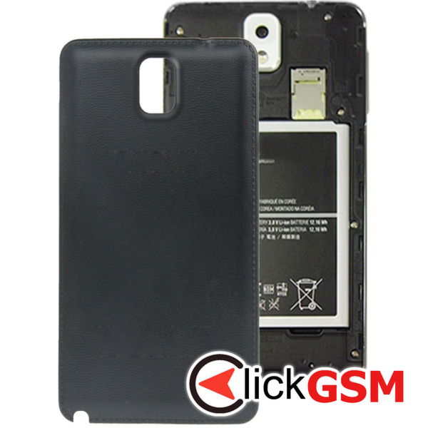 Piesa Capac Spate Negru Samsung Galaxy Note 3 4ahi