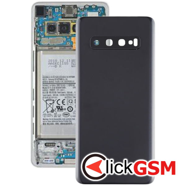 Piesa Capac Spate Negru Samsung Galaxy S10 4avv