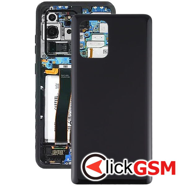 Piesa Capac Spate Negru Samsung Galaxy S10 Lite 4at9