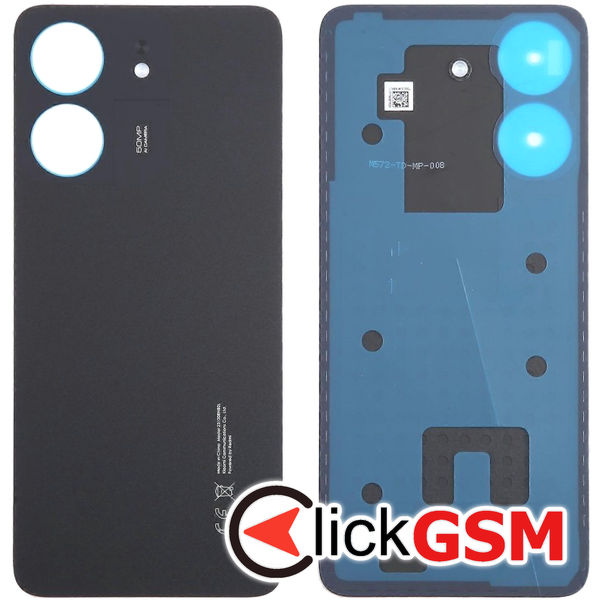 Piesa Capac Spate Negru Xiaomi Redmi 13c 2ux0