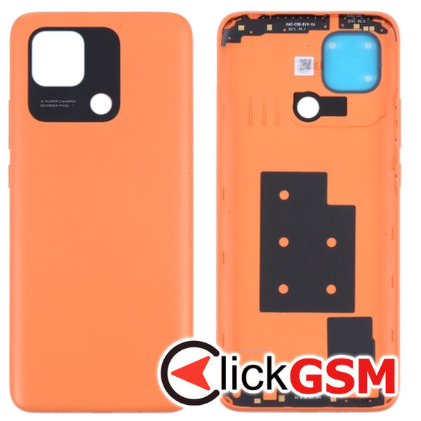 Piesa Capac Spate Orange Xiaomi Redmi 10c 4p4j