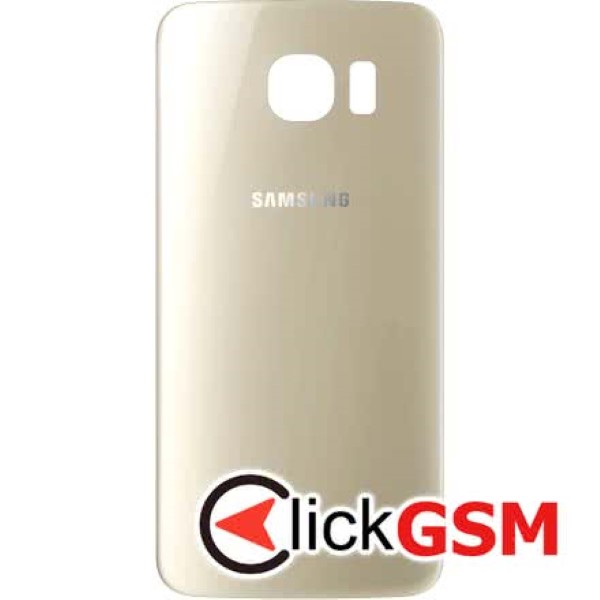 Capac Spate Auriu Samsung Galaxy S6 gjs