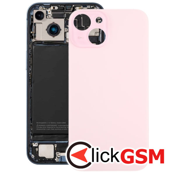 Piesa Piesa Capac Spate Pink Apple Iphone 15 24hk