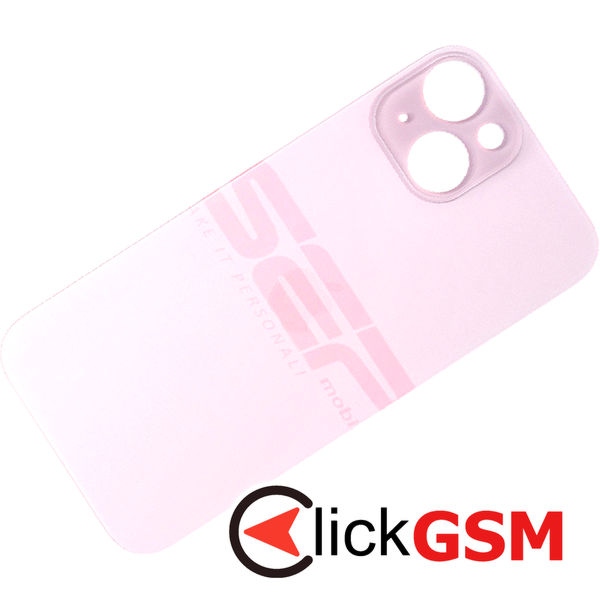 Piesa Capac Spate Pink Apple Iphone 15 4kt0