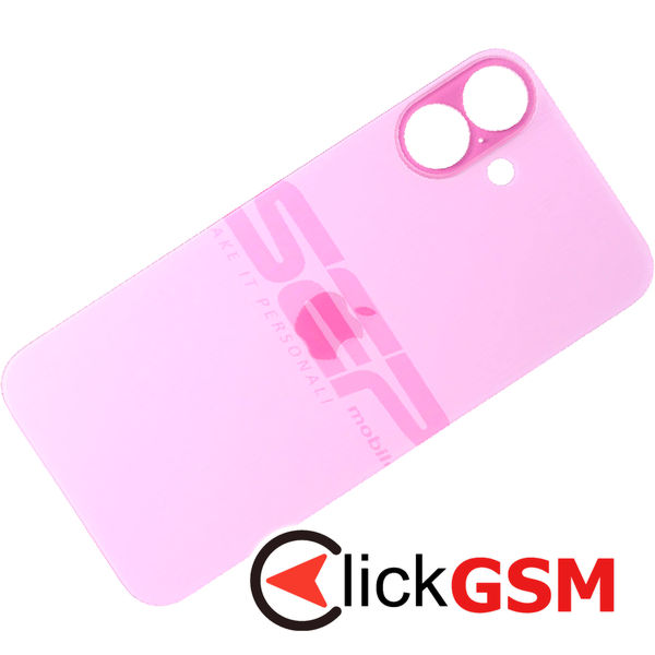 Piesa Capac Spate Pink Apple Iphone 16 Plus 4lsd