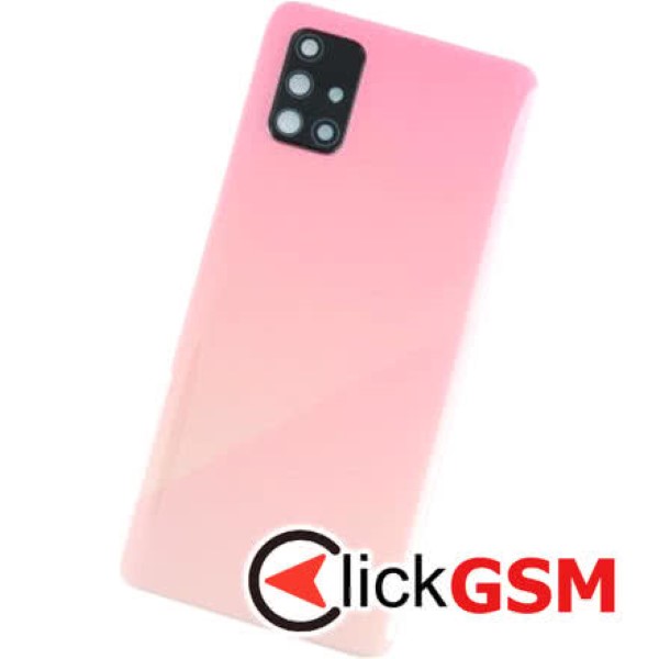 Piesa Capac Spate Pink Samsung Galaxy A71 4m4g