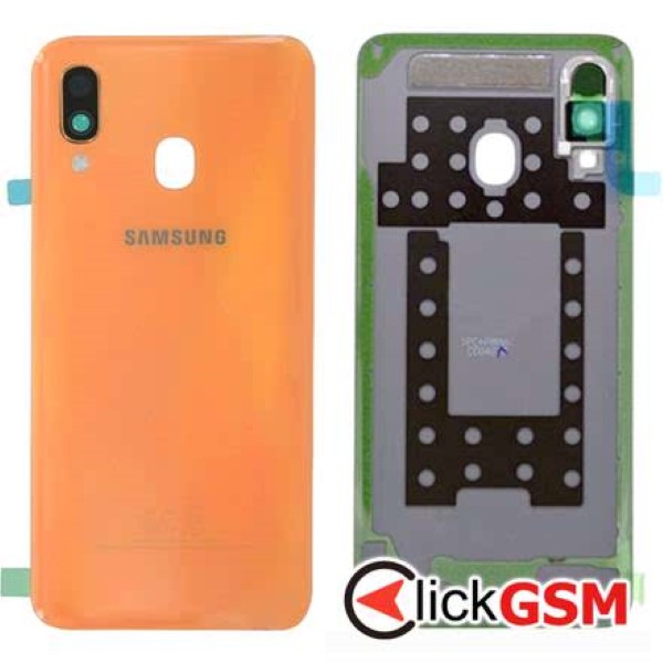 Piesa Capac Spate Portocaliu Samsung Galaxy A40 4mig