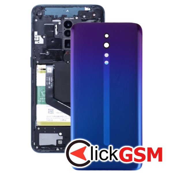 Piesa Piesa Capac Spate Purple Oppo Reno Z 1xfm