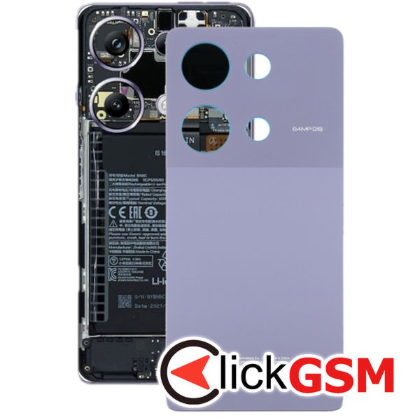 Piesa Piesa Capac Spate Purple Xiaomi Poco M6 Pro 439s