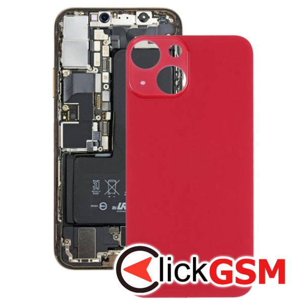 Piesa Capac Spate Red Apple Iphone 13 Mini 4gmm