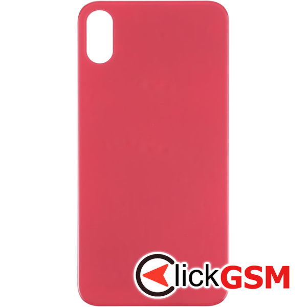 Piesa Capac Spate Red Apple Iphone X 4n3a