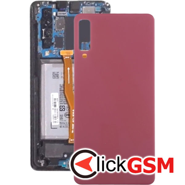 Piesa Capac Spate Red Samsung Galaxy A7 2018 4o4v