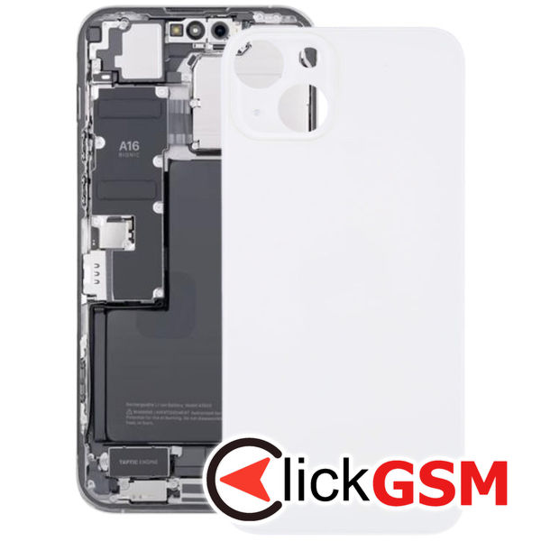 Piesa Capac Spate Silver Apple Iphone 14 4ge9