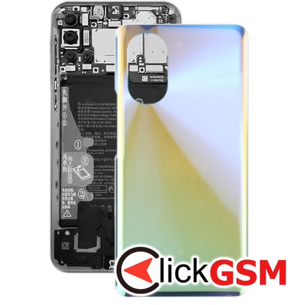 Piesa Piesa Capac Spate Silver Huawei Nova 8 2brc