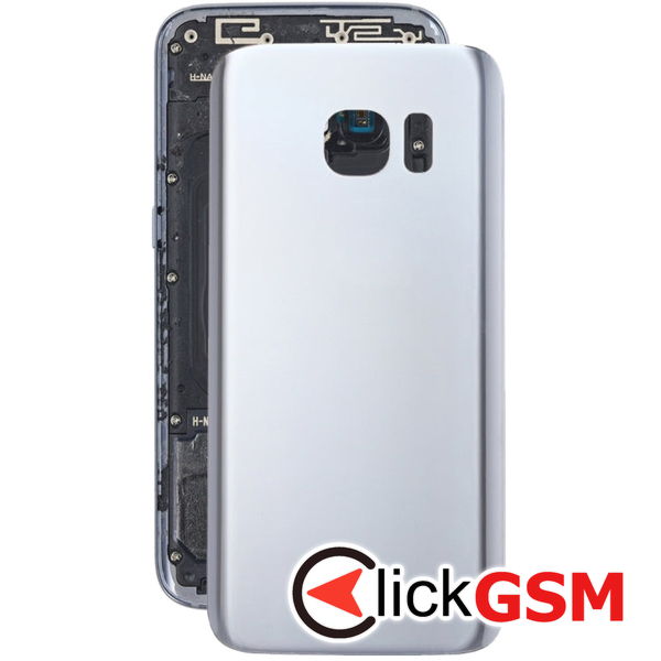 Piesa Capac Spate Silver Samsung Galaxy S7  4ajg