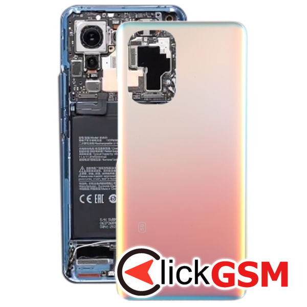 Piesa Piesa Capac Spate Silver Xiaomi Mi 11i 2v4h