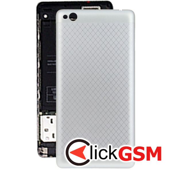 Piesa Capac Spate Silver Xiaomi Redmi 3 4p54