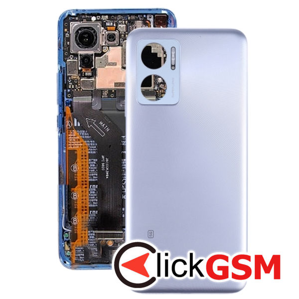 Piesa Piesa Capac Spate Silver Xiaomi Redmi Note 11e 5g 25pv