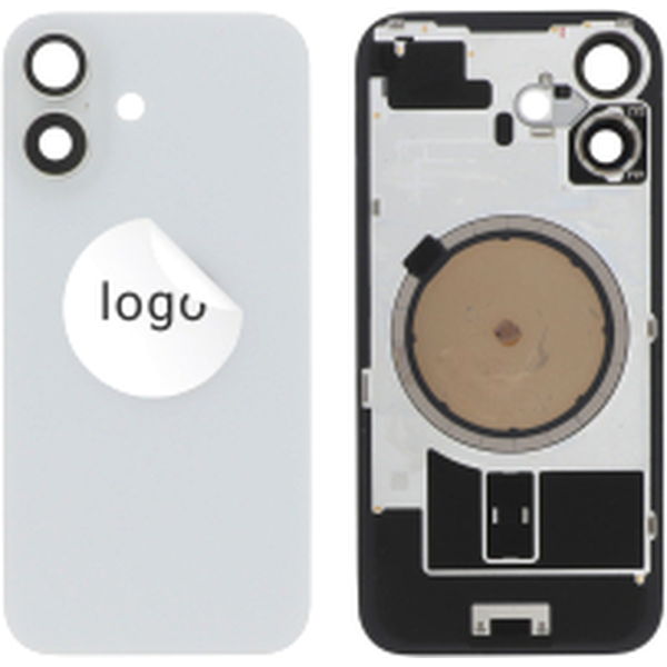 Apple iPhone 16 · Sticla capac spate White iPhone 16 OEM Pulled Grad A