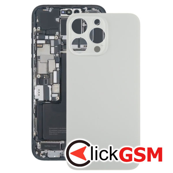 Piesa Piesa Capac Spate Titanium Apple Iphone 15 Pro Max 2eiq