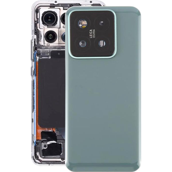 Xiaomi 14 · For Xiaomi 14 Battery Back Cover with Camera Lens Frame(Green)