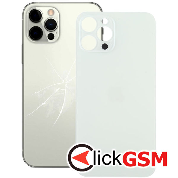 Piesa Capac Spate White Apple Iphone 12 Pro Max 4gug