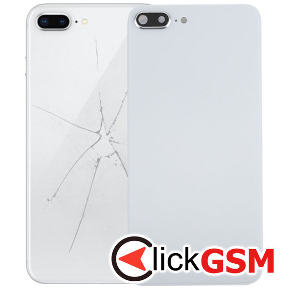 Piesa Piesa Capac Spate White Apple Iphone 8 Plus 4g0g