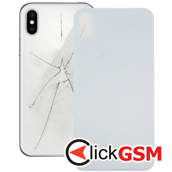 Piesa Capac Spate White Apple Iphone Xs Max 4fqy