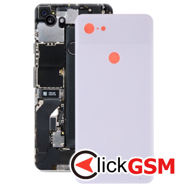 Piesa Capac Spate White Google Pixel 3 Xl 4n7t