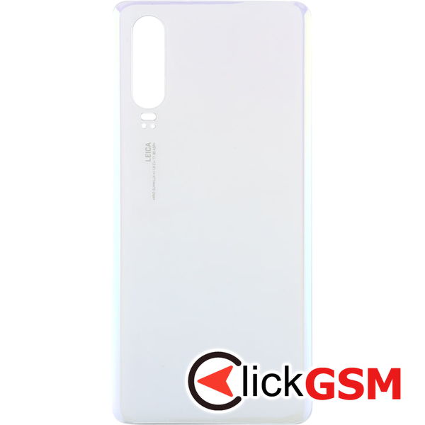 Piesa Capac Spate White Huawei P30 2b9s