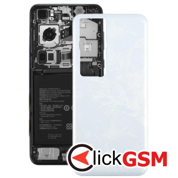 Piesa Capac Spate White Huawei P60 33h7