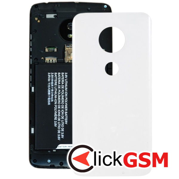 Piesa Capac Spate White Motorola Moto G7 Power 22k9