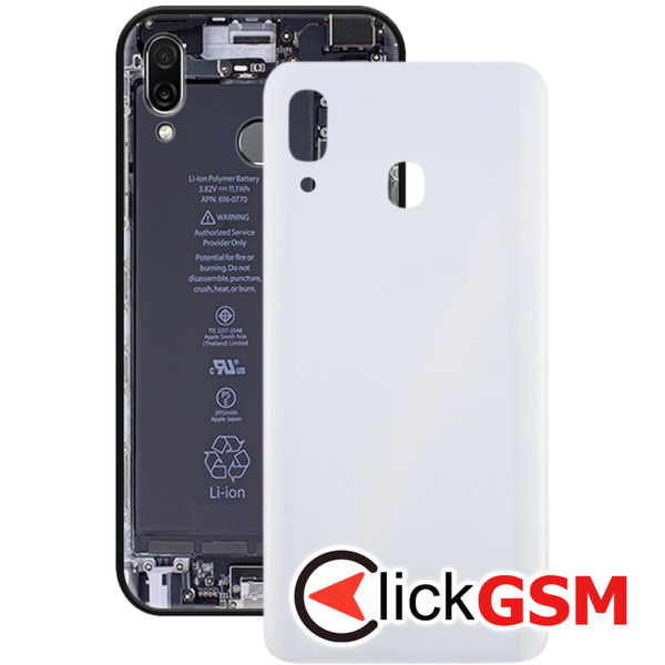 Piesa Capac Spate White Samsung Galaxy A30  4awn