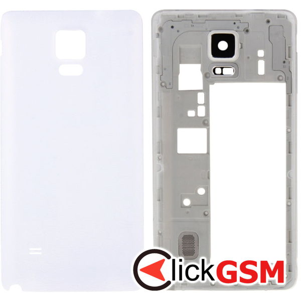 Piesa Capac Spate White Samsung Galaxy Note 4 4b1i