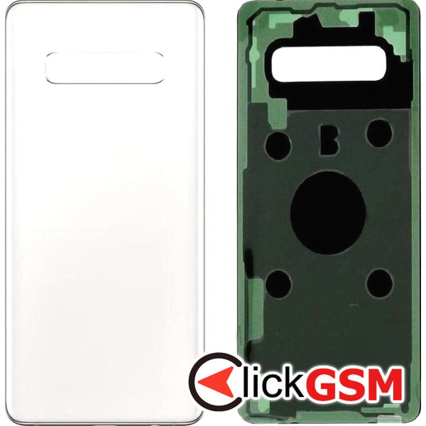 Piesa Capac Spate White Samsung Galaxy S10.plus 45dh