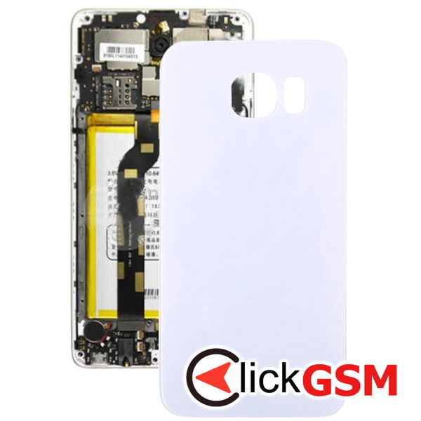 Piesa Capac Spate White Samsung Galaxy S6 4anx