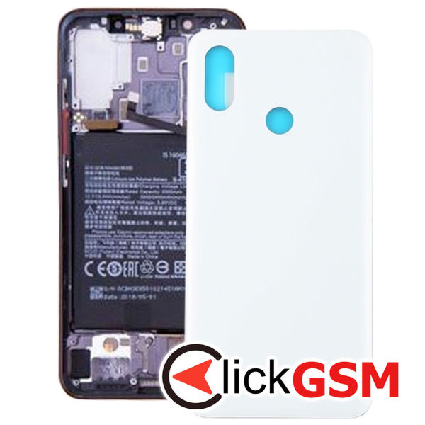 Piesa Piesa Capac Spate White Xiaomi Mi 8 25wg