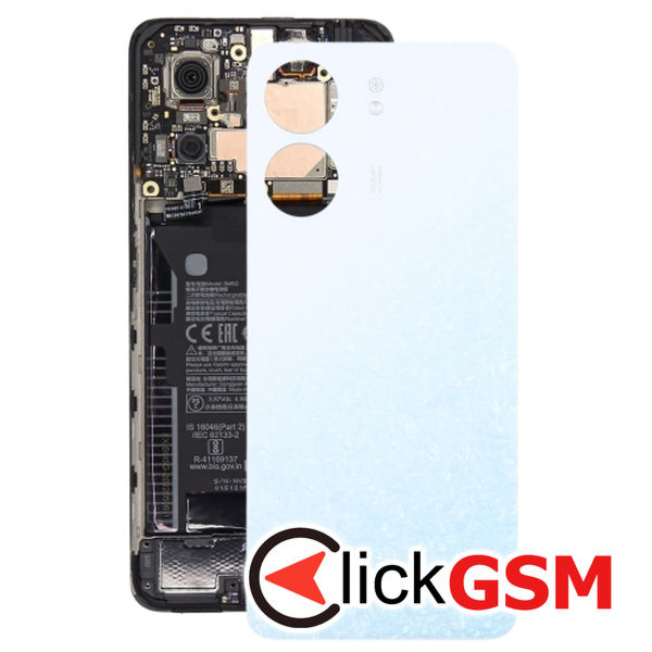 Piesa Piesa Capac Spate White Xiaomi Redmi 13c 4397