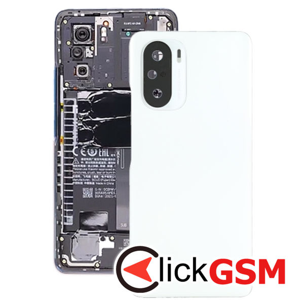 Piesa Capac Spate White Xiaomi Redmi K40 25qo